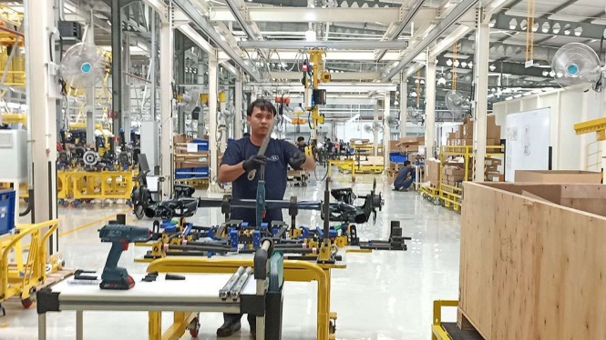 Pabrik Aion di Purwakarta