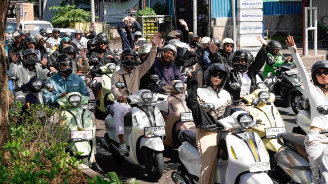 Opsen PKB dan BBNKB Tak Pengaruhi Penjualan Motor Yamaha di Bali