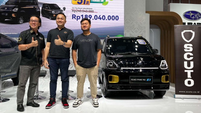 Ada Seres E1 Black Edition Limited di GIIAS, Harga Rp 200 Jutaan Ada Seres E1 Black Edition Limited di GIIAS, Harga Rp 200 Jutaan