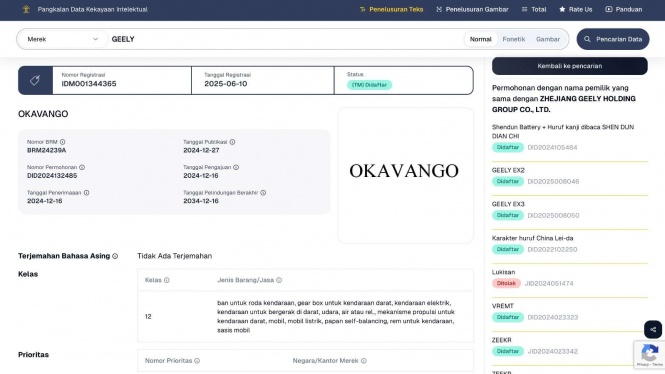 Geely Okavango Terdaftar di Indonesia Geely Okavango Terdaftar di Indonesia