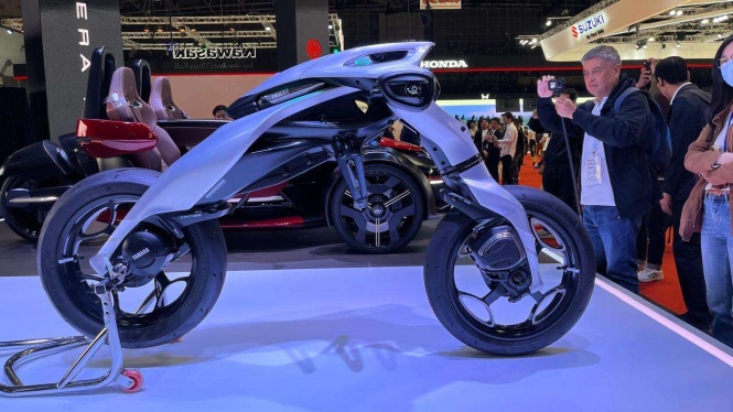 Motor Konsep Yamaha di Japan Mobility Show 2025