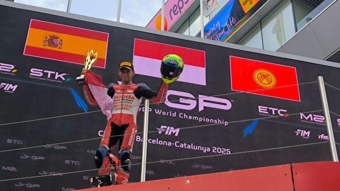 Start ke-24, Kiandra Ramadhipa Jadi Jawara di ETC Cataluna Start ke-24, Kiandra Ramadhipa Jadi Jawara di ETC Cataluna