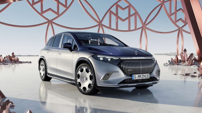 Mercedes-Maybach EQS 680 SUV Debut di RI, Harganya Fantastis Mercedes-Maybach EQS 680 SUV Debut di RI, Harganya Fantastis