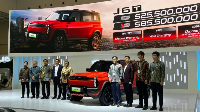 Chery J6T Diniagakan Rp 500 Jutaan di GJAW 2025, Banyak Bonus Chery J6T Diniagakan Rp 500 Jutaan di GJAW 2025, Banyak Bonus