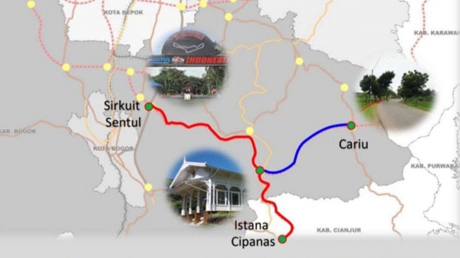 Jalur puncak II Jalur puncak II