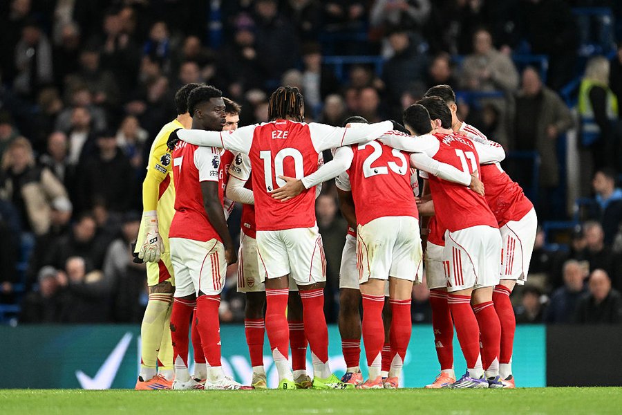 Arsenal masih diprediksi jadi juara Liga Inggris 2025/26