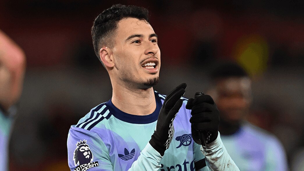 Gabriel Martinelli masih terikat kontrak di Arsenal hingga 2027
