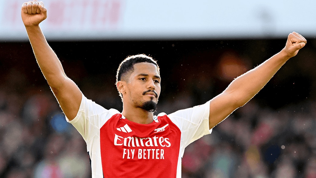 William Saliba catat 139 penampilan di Arsenal