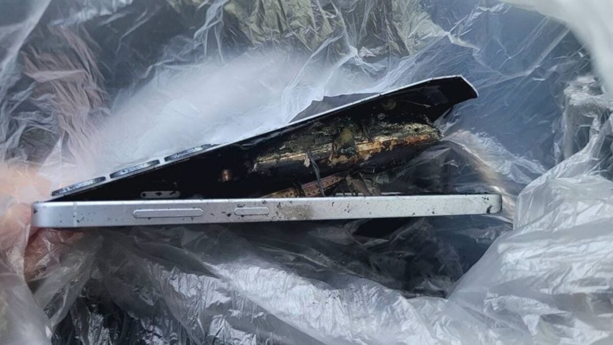 Samsung Galaxy S25 Plus terbakar