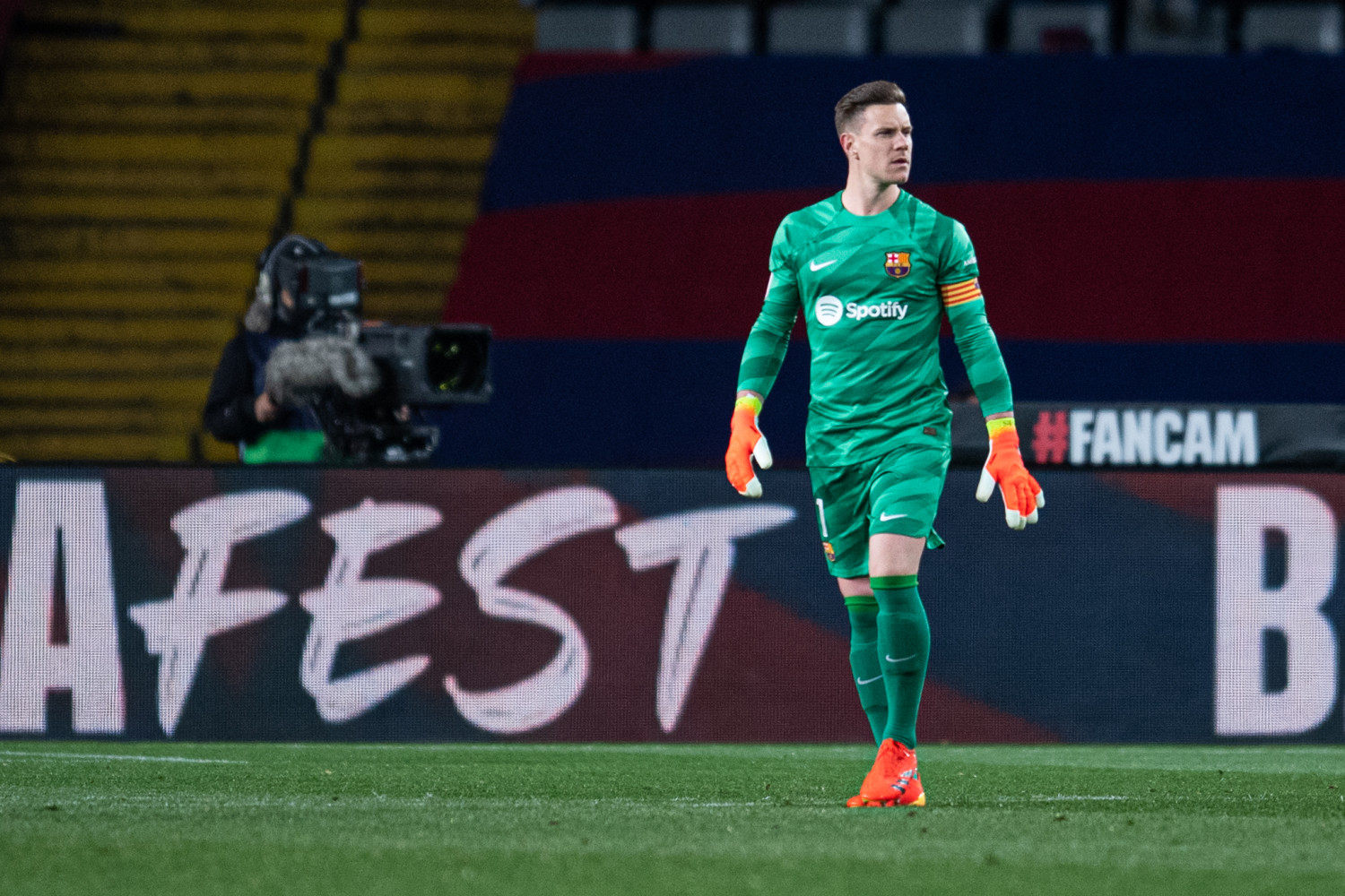 Ter Stegen baru pulih dari cedera musim lalu