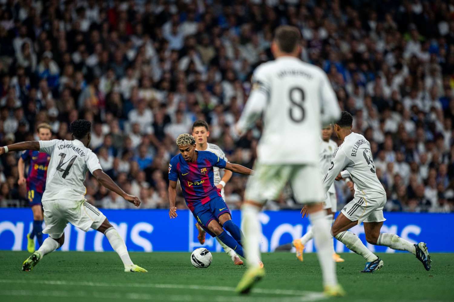 Lamine Yamal terlibat keributan di El Clasico