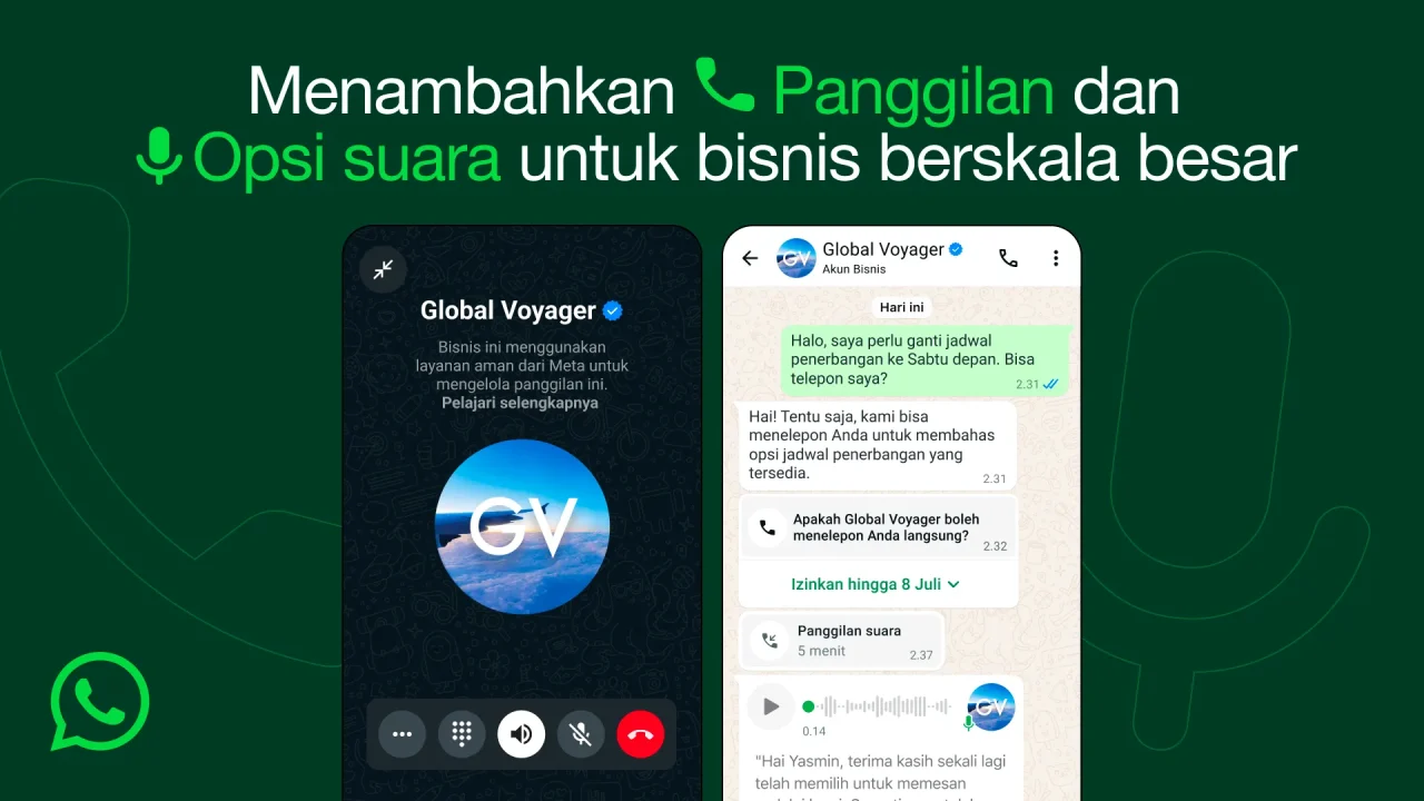 WhatsApps Business - Call Assistant