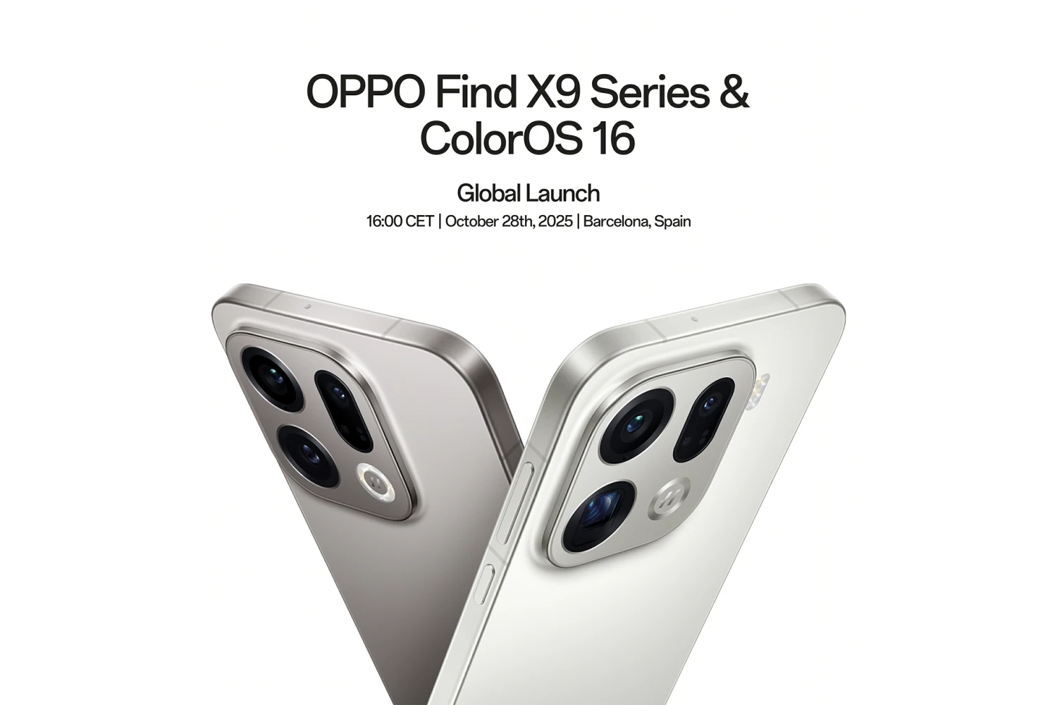 Spesifikasi OPPO Find X9 Series