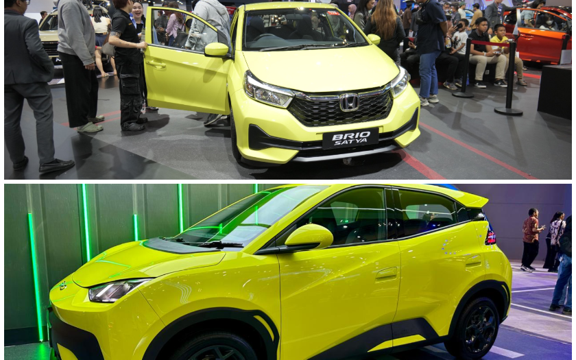 Duel Pajak 2026: Honda Brio vs BYD Atto 1, Mahal Mana?