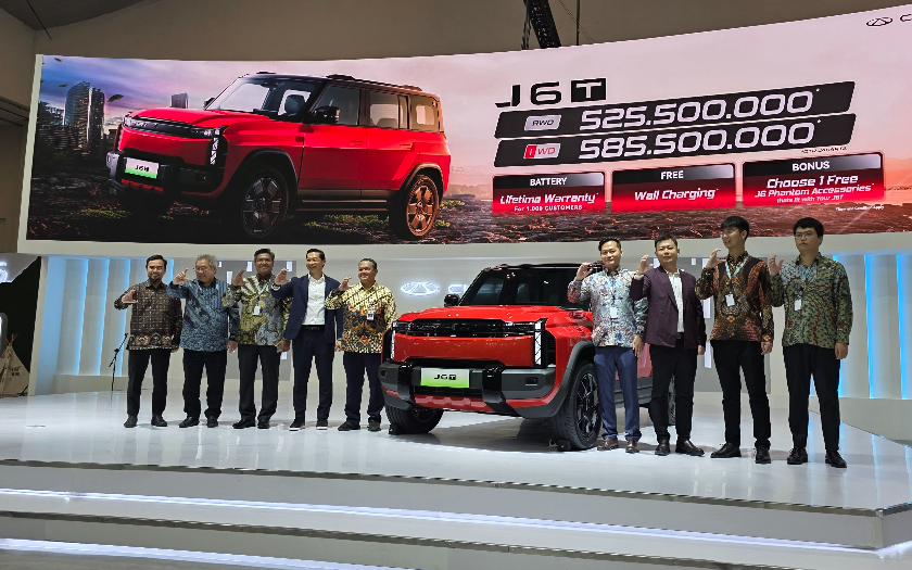 Harga Chery J6T EV Dijual Enggak Sampai Rp 600 Juta di GJAW 