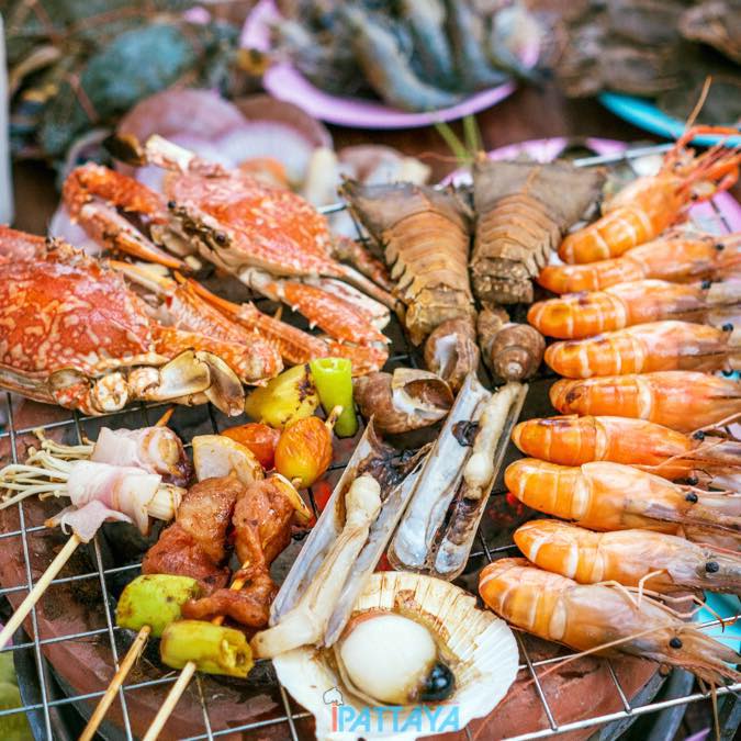 ปูเป็น SEAFOOD PATTAYA, ริมหาด ซีฟู๊ด, ลุงบอยป้ารัตน์, สาขาหาดจอมเทียน, Krua Dongtan ครัวดงตาล, ลุงไสว 1 สุดหาดจอมเทียน พัทยา, ศรีนวลซีฟู้ด, Anantaya Resort &amp; Seafood Pattaya, สุดเขต ทะเลเผา