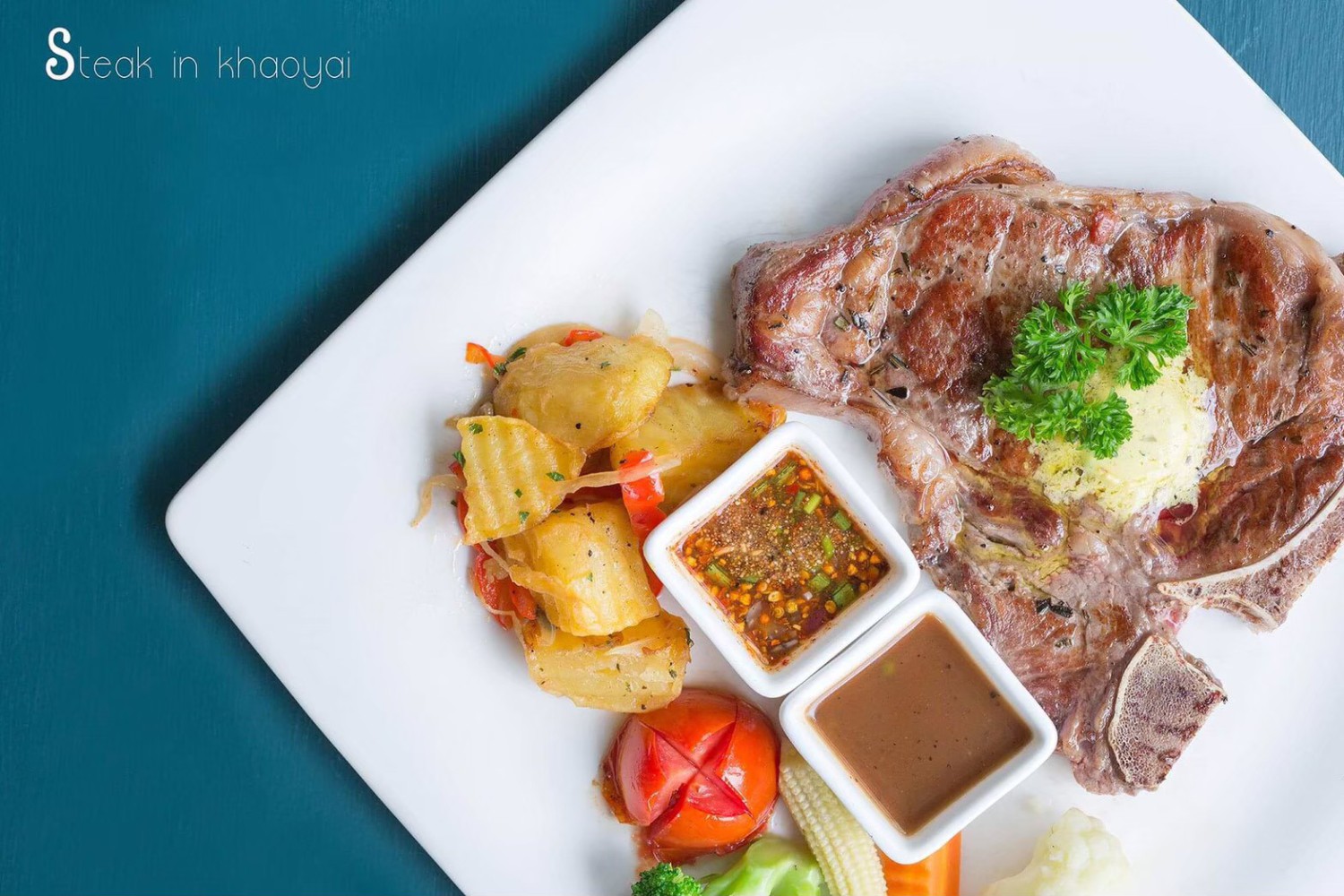 สเต๊ก 2 แคว เขาใหญ่, Vano's Steak, Bigger' Burger &amp; Steak, VinCotto, Studer Restaurant, Sireena Italian Restaurant, เชฟ สมพงษ์ ปากช่อง, ROMA Khaoyai, บ้านแม่สเต็กตัวพ่อ, Steak in Khaoyai, Prime 19