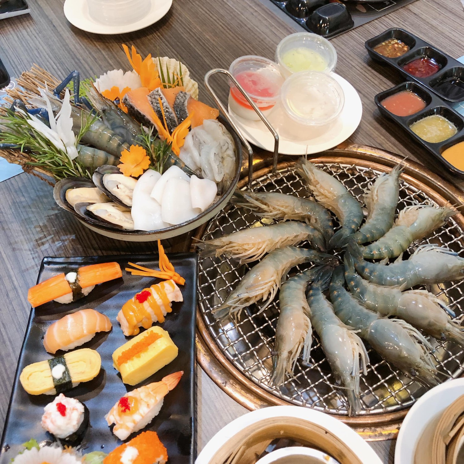 ฮาน่า ปิ้งย่าง & ชาบู, Bigbeef Premium HALAL Buffet, Got to Grill, Mama's shabu & Grill, Grandpa's Grill, Oxgrill Halal, โคบัง บุฟเฟ่ต์ โคขุน, NIDA Shabu&Grill