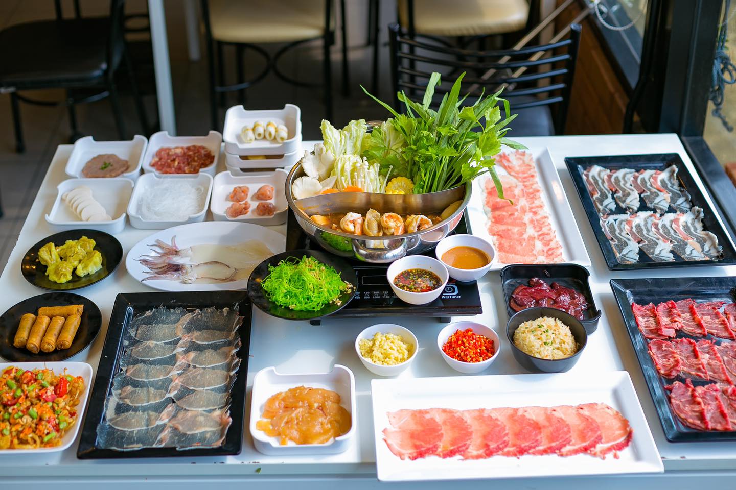 กอบัว, บ้านอาหารไทย, บ้านบัว, บ้านรั้วไม้ Cuisine & Cafe, ครัวหอมมันปู, ร้านไหน อุทยานหินเขางู ราชบุรี, สวนอาหาร รางตาล, Pakmud แซ่บหมูทะ, สาขาโพธาราม, ถึงพริกถึงขิง, มะม่วงคู่, เนื้อต้มบ้านสิงห์ เจ๊ติ๋ม, โกรกแดง, ชุมทางของอร่อย, Mainichi365, Octospider restaurant, Lim cafe Photaram, ครัวตะนาวศรี สวนผึ้ง ราชบุรี, อาตี๋โกปี๊, โอปอชิฟฟ่อนเค้ก, ก๋วยเตี๋ยวปลาแม่กลอง, ติ๋มเค้กมะพร้าวอ่อน, ก๋วยเตี๋ยวโบราณป้าฮวย, โอ่งข้าวโอ่งน้ำ, ครัวม่อนไข่ สวนผึ้ง ราชบุรี, ShabuDo