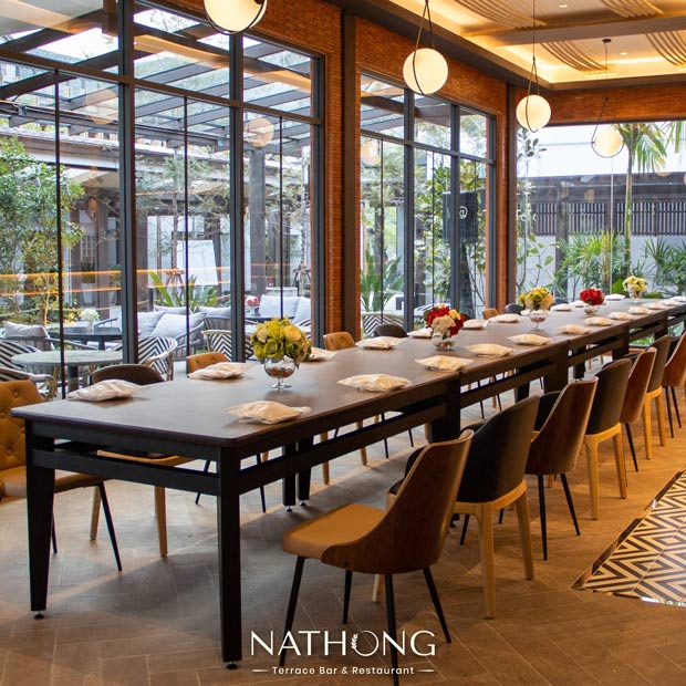 Grande Centre Point Ploenchit, ครัวจำแลง แปลงกาย, Sortrel Sathorn, บ้านน้ำเคียงดิน, ปลาอยู่เย็น, Samsen Villa, ครัวกรุงเทพ, Maldives Maodeep, Waterside Karaoke Restaurant, Little tree, The local Restaurant, Chocolate Ville, Ther Dining &amp; Bar, บ้านสุขนิยม, สวนอาหารบางบัว, แบมบูใหญ่, Craft Home , สวนอาหารซุ้มไผ่ เรโทร