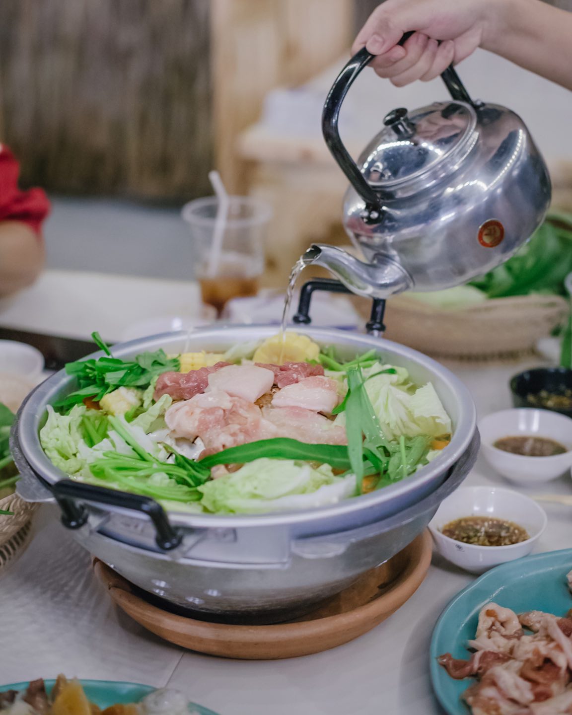 Everyday mookrata &amp; cafe, นั่งปิ้ง หมูกระทะ, Sky grill หมูกระทะ, อารียา หมูกระทะ สาขา 3 รูฟท็อป, หมูกระทะคนรวย, หมูหมึกกุ้ง, Bargyuu, ปิ้งเนย บุฟเฟ่ต์ปิ้งย่างกระทะร้อน อโศก on-the-roof