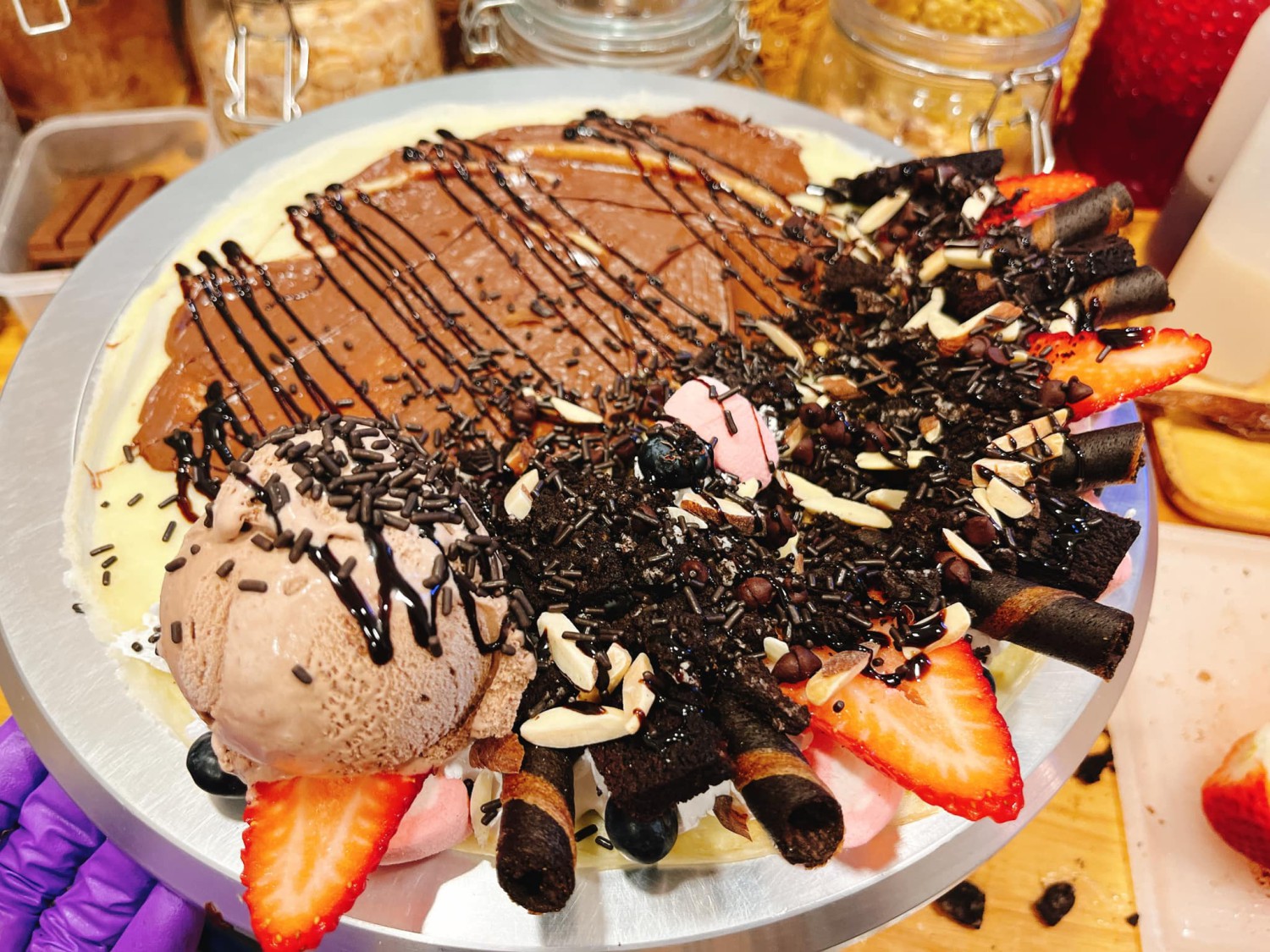 Phumjai Crepe • ภูมิใจเครป, เครปเย็นโครตไส้ ตลาดอินดี้ปิ่นเกล้า, เครปบุฟเฟต์ สายไหมอเวนิว, ร้านป้านายเครปเย็น I creamy crepe, เครปเย็น หน้าวัง, เครปเย็น โทสต์ ร้านป้อนคำหวาน กรู๊ฟมาร์เก็ต, YOTHA CREPE, เครปสมหวัง, Olino Crepe &amp; Tea