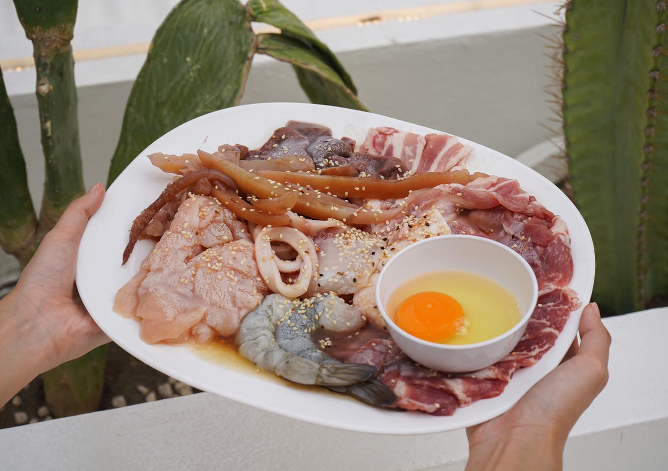 Everyday mookrata &amp; cafe, นั่งปิ้ง หมูกระทะ, Sky grill หมูกระทะ, อารียา หมูกระทะ สาขา 3 รูฟท็อป, หมูกระทะคนรวย, หมูหมึกกุ้ง, Bargyuu, ปิ้งเนย บุฟเฟ่ต์ปิ้งย่างกระทะร้อน อโศก on-the-roof