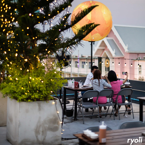 Everyday mookrata &amp; cafe, นั่งปิ้ง หมูกระทะ, Sky grill หมูกระทะ, อารียา หมูกระทะ สาขา 3 รูฟท็อป, หมูกระทะคนรวย, หมูหมึกกุ้ง, Bargyuu, ปิ้งเนย บุฟเฟ่ต์ปิ้งย่างกระทะร้อน อโศก on-the-roof