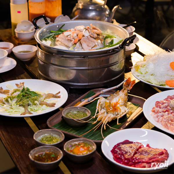 Everyday mookrata &amp; cafe, นั่งปิ้ง หมูกระทะ, Sky grill หมูกระทะ, อารียา หมูกระทะ สาขา 3 รูฟท็อป, หมูกระทะคนรวย, หมูหมึกกุ้ง, Bargyuu, ปิ้งเนย บุฟเฟ่ต์ปิ้งย่างกระทะร้อน อโศก on-the-roof