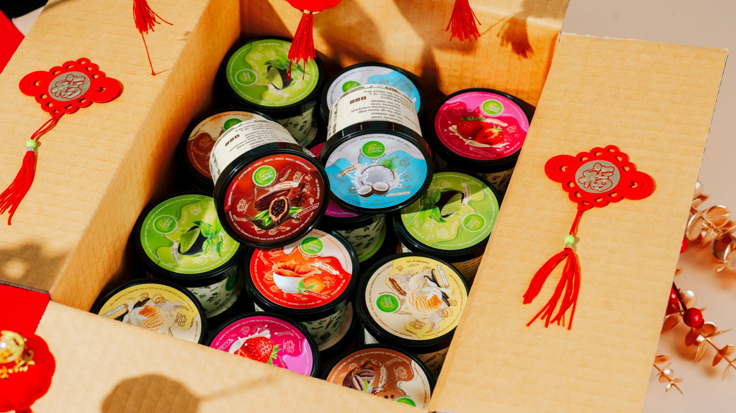ฮงฮวด, อำนวยไอศกรีม, ไผ่ทองไอสครีม, มหาชัยไอศกรีม, ไอศกรีมทิพย์รส, Thai Royal icecream, Umm! Milk