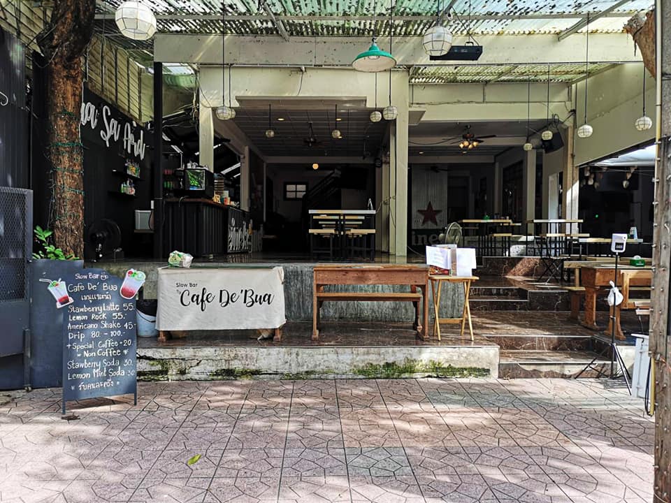 Moonshine Bar, พิซซ่าลันตา Pizza Lanta, Chart Bar, At-Mosphere Rooftop Cafe', Molly, Buddy Beer, Fu Bar, Prime Burger Khaosan, Ranee’s Restaurant, Hippie De Bar