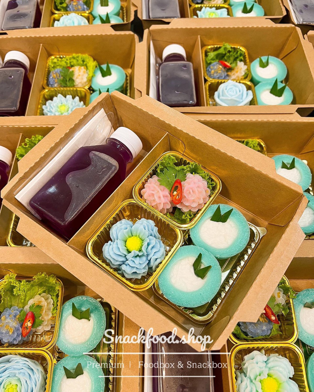 Muibakery, กินดี อยู่ดี by foreste cafe, The Waffle, Snack food.shop, Snackbox Monchanok, ไออุ่น, บ้านทองม้วน, Jaidee Homemade, ชื่นจิต chuenchit, Nara Snack Box - รับจัดเบรค, ว่าหรอย-waroi, KIN.D