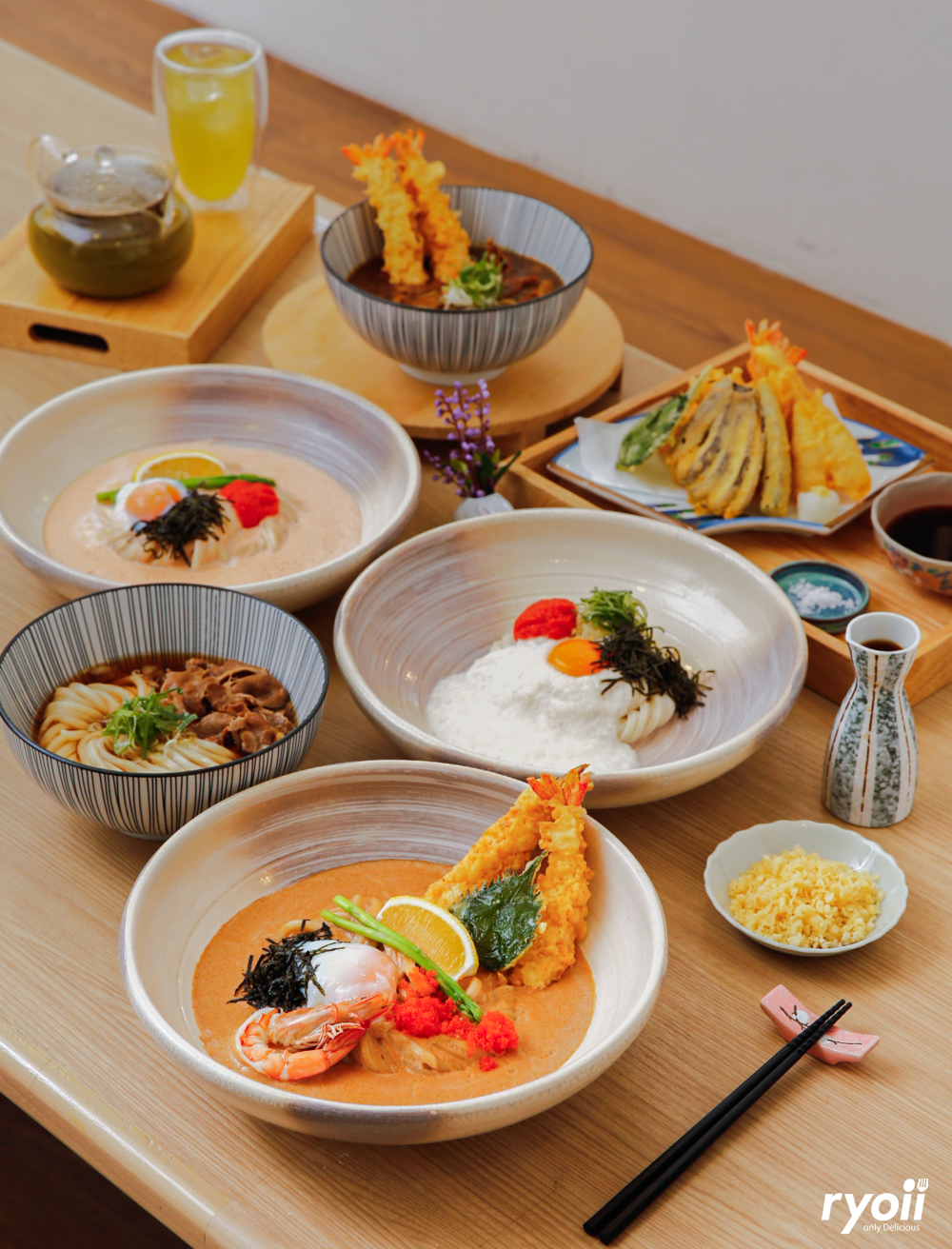 VEGANERIE Concept, UNAGI SANYA, Sabor Brasil Restaurant, Masa Garden, Isshin Japanese restaurant, 39Espresso, มงคลอาหารตามสั่ง 26, The Bibimbab, GaGa Udon House, SUSTAINA Organic Restaurant, Yakiniku EN, Dong E, Mekiki no ginji, Sky on 20