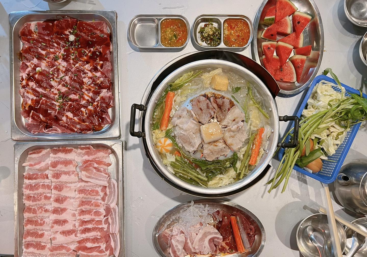 สำรับกับข้าว, ก๋างโต้ง, ครัวจันทร์หอม, จุ่มยักษ์, บ้านแม่คุณ, Miyako Japanese, สุดาพร หมูกะทะ, ตะบันตำ ตำถาดบันลือโลก
