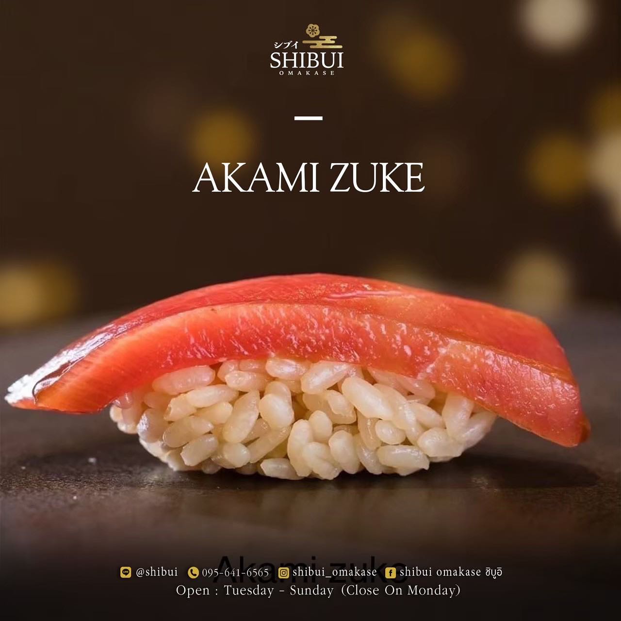 Kozue Omakase, Koko Japanese Restaurant, Karawa Omakase, Shibui Omakase ชิบูอิ, Shoko Omakase, Mono Sei Omakase, Akako Omakase, MASA - Otaru Masazushi, Homura Wagyu Omakase, Umi Gaysorn Village, Shinsei Authentic Sushi, HOSHI JAPANESE RESTAURANT สาขาพระราม 6, Ichika Omakase