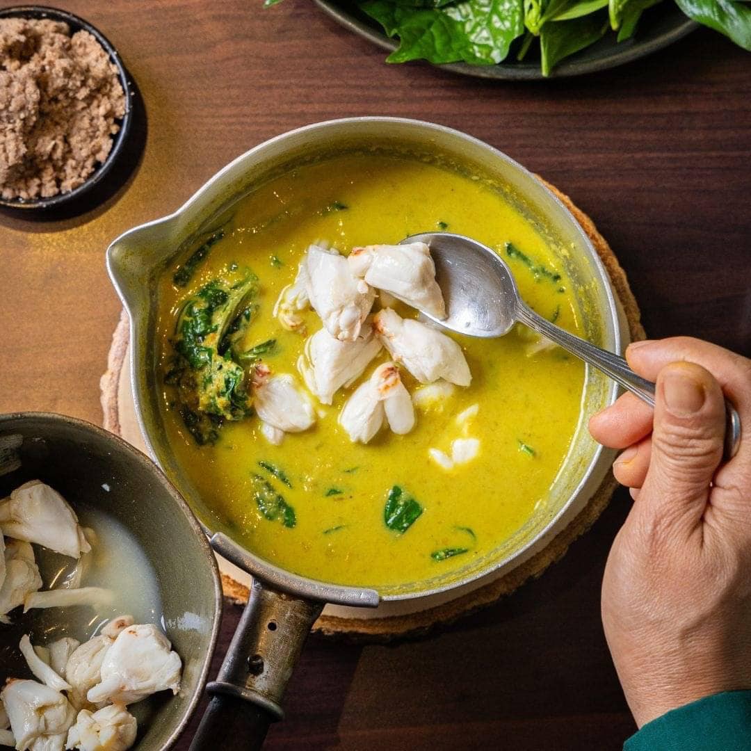 ครัวจำแลง แปลงกาย, ยุ้งข้าวหอม, ขมิ้น Camin Cuisine &amp; Cafe, สาขาอารีย์, ละมุนลิ้น โฮม คิทเช่น, ภูเก็จ, Bistro Palette, Aim.Bangkok, บ้านสะใภ้ใต้, ครัวข้าวหอม แกงปักษ์ใต้, บ้านไอซ์, Paknang.bkk, คุ้น•เคย Eatery, Cafe &amp; Bar, ครัวรสนคร, ครัวคุณอิ้น, สาขาเลียบทางด่วนรามอินทรา, ครัวปากพนัง (อาหารปักษ์ใต้), ปรายระย้า, เรือนแม่หลุย, มัลลิกา ชุมพร อาหารปักษ์ใต้