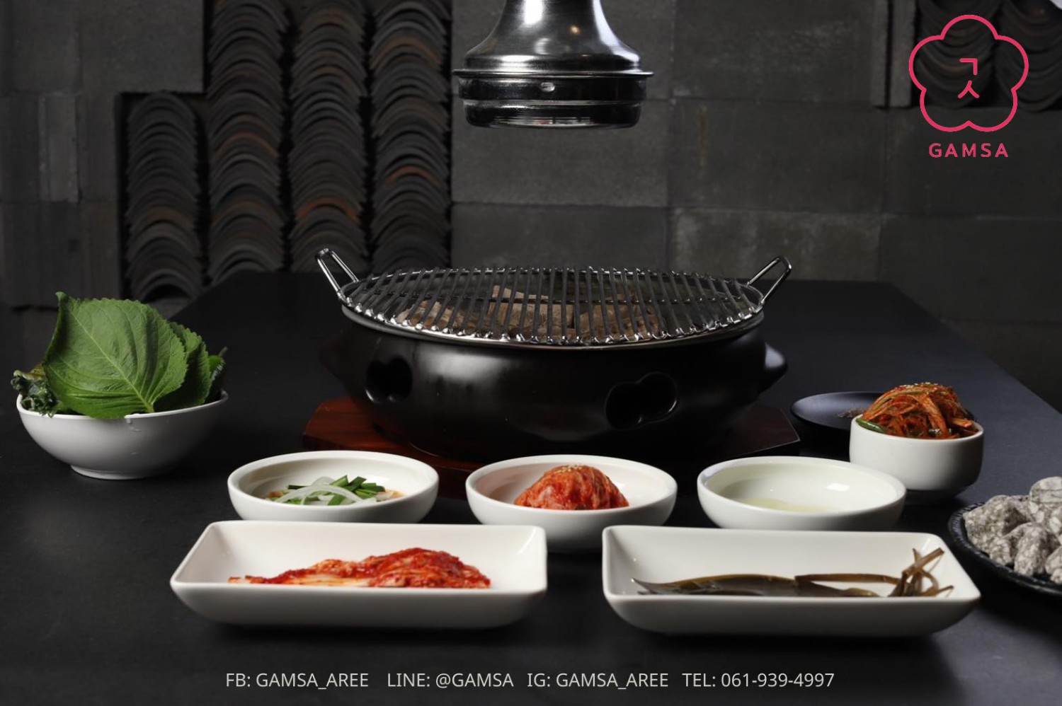 Gamsa_aree, Hana Korean BBQ, Yoon's Kitchen, Nene Korean BBQ Buffet, Kim's bbq, Saemaeul Thailand, Drum BBQ, Factory Buffet, GoGi SeKi, Seoul BBQ, Nammaejipthailand, The Tongkeungui, Seoul Garden, Kwang Han Roo, Jeju BBQ 제주 บุฟเฟ่ต์ปิ้งย่างเกาหลี, Palsaik Thailand, Kokinaemsae