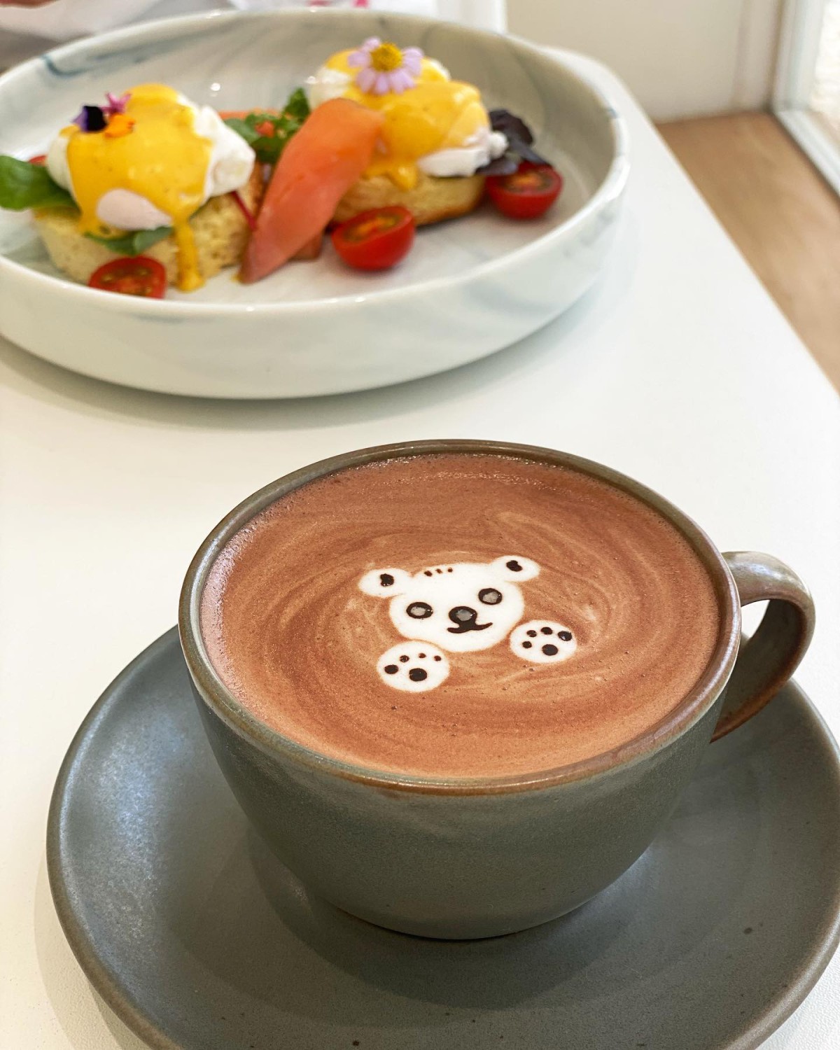Jolie Cafe, Flat+White Cafe, Buttery Cafe, Glo bkk