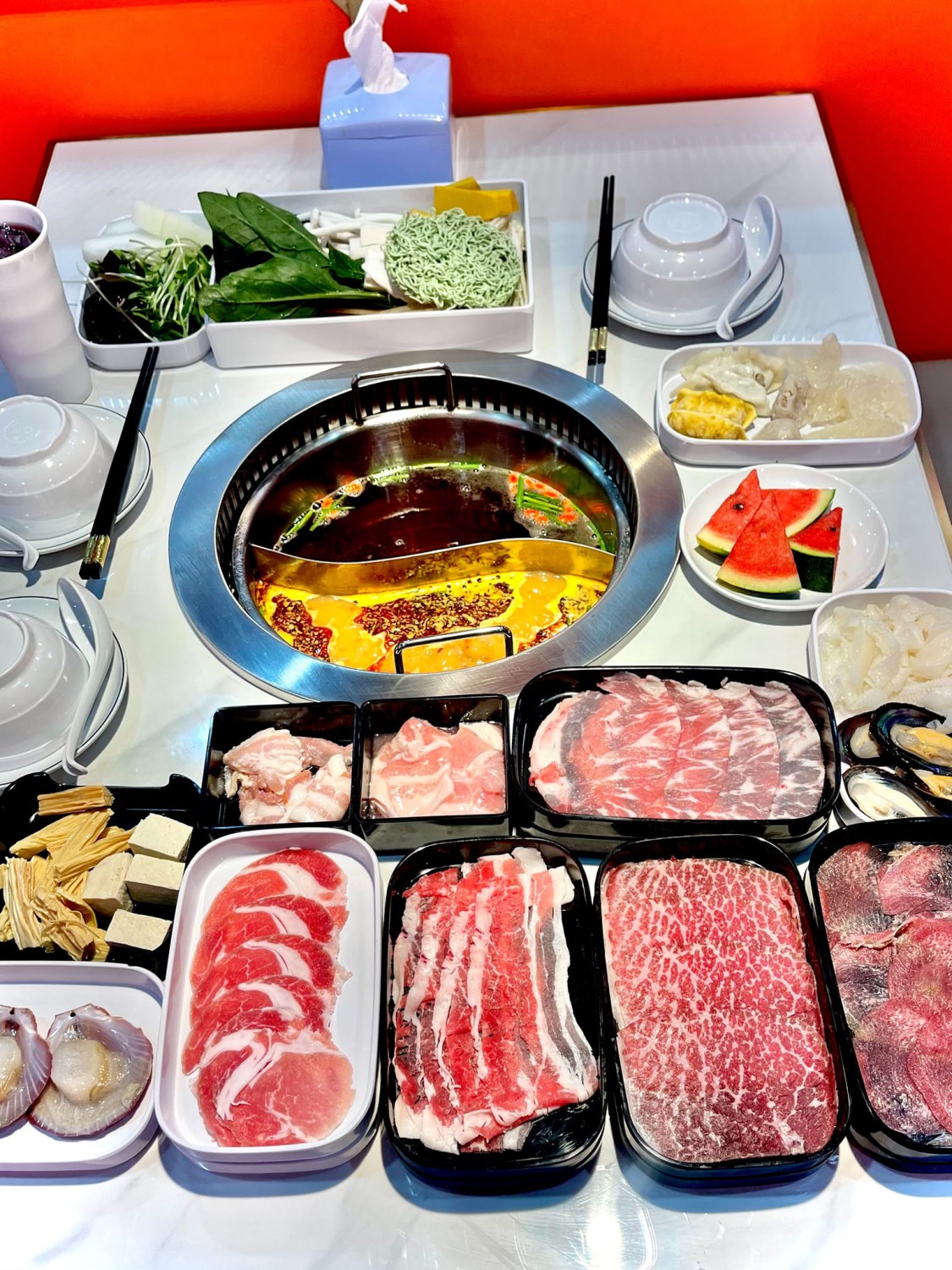 อร่อยติ่มซำ สุกี้สไตล์ฮ่องกง, Happy Suki, จ้าวเนื้อ บุฟเฟ่ต์ เนื้อย่างกระทะร้อน, โชคชัย 4 ปากซอย 33, กังนัม บุฟเฟ่ต์เกาหลี, Lucky BBQ, Nene Korean BBQ Buffet, ซูวอนซองบาร์บีคิว, ตั้งเตา หมูกระทะบุฟเฟ่ต์เลี่ยงเมืองนนท์, คุณเปิ้น หมูกระทะ