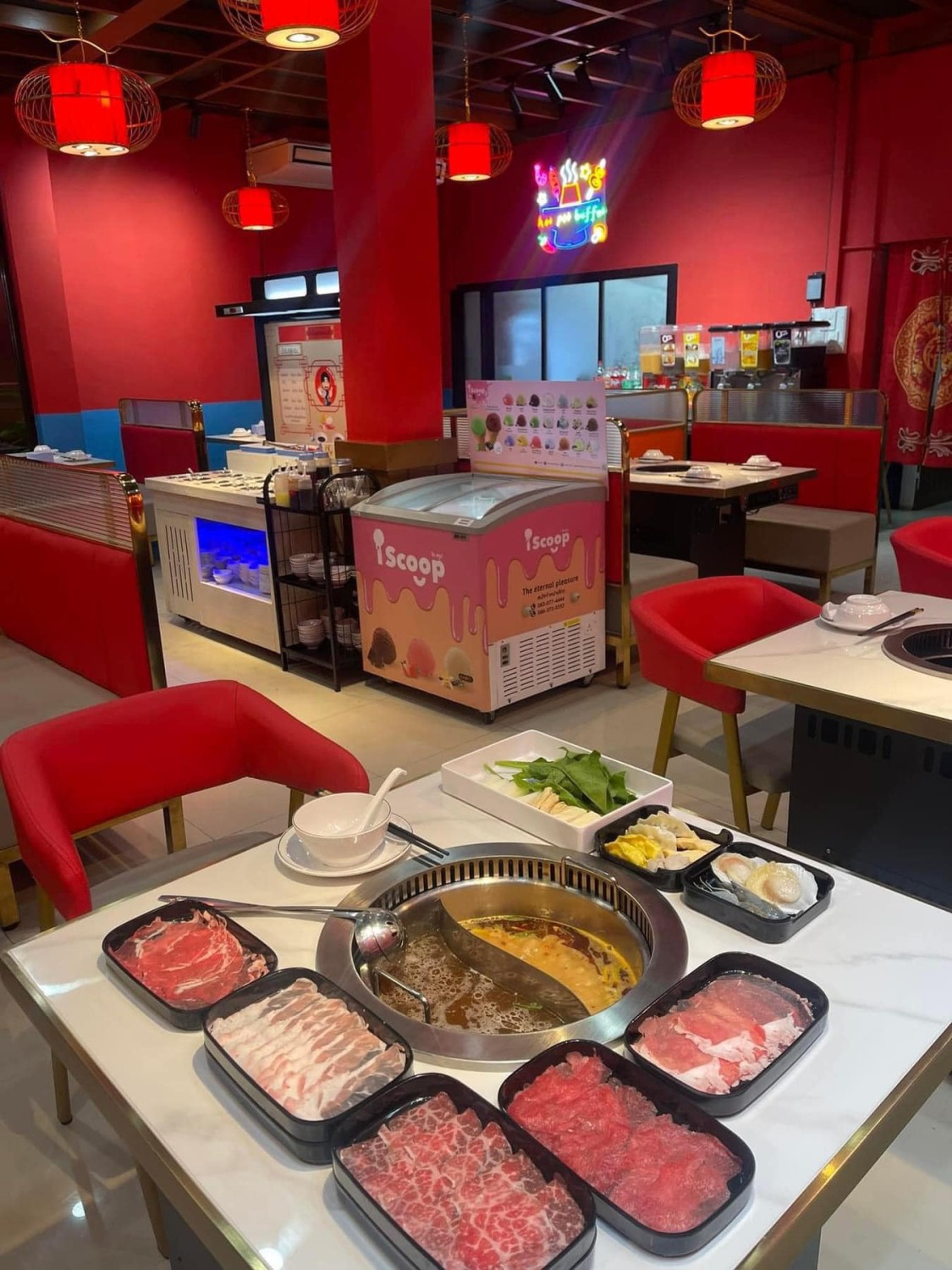 อร่อยติ่มซำ สุกี้สไตล์ฮ่องกง, Happy Suki, จ้าวเนื้อ บุฟเฟ่ต์ เนื้อย่างกระทะร้อน, โชคชัย 4 ปากซอย 33, กังนัม บุฟเฟ่ต์เกาหลี, Lucky BBQ, Nene Korean BBQ Buffet, ซูวอนซองบาร์บีคิว, ตั้งเตา หมูกระทะบุฟเฟ่ต์เลี่ยงเมืองนนท์, คุณเปิ้น หมูกระทะ