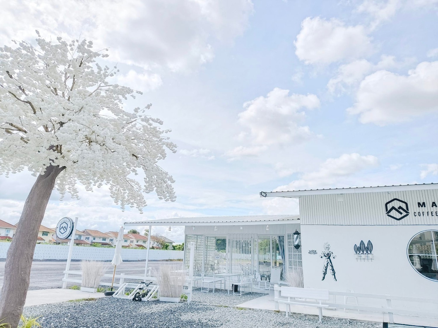 Pransuk, Khagee sriracha cafe, Manga Coffee & Craft, Morning Glory Cafe, สาขาศรีราชา