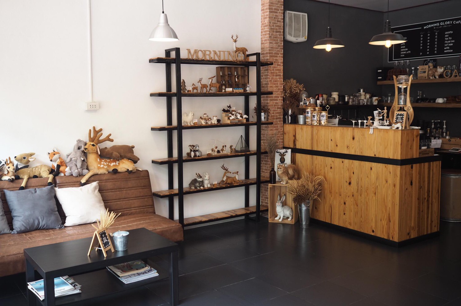 Pransuk, Khagee sriracha cafe, Manga Coffee & Craft, Morning Glory Cafe, สาขาศรีราชา