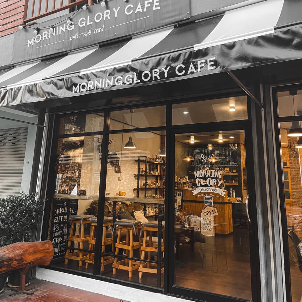 Pransuk, Khagee sriracha cafe, Manga Coffee & Craft, Morning Glory Cafe, สาขาศรีราชา