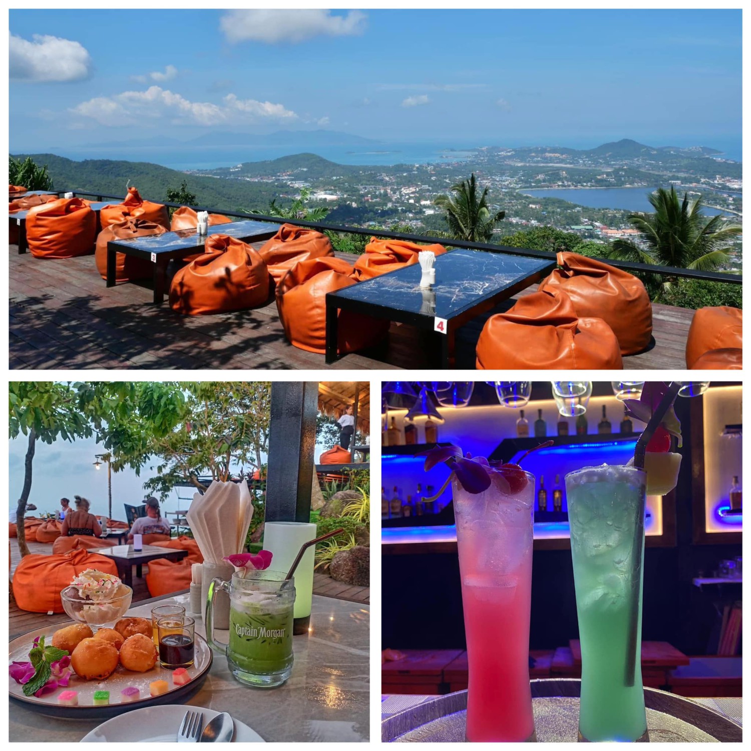 บ้านสวนลุงไข่, พี่เชษฐ์, Sawasdee-CuP Samui, ร้านอาหารข้าวหอม เกาะสมุย, ครัวชาวบ้าน, ท่าเรือสมุยซีฟู้ด, เสบียงเล, Mira Serene, โกเซ้ง เกาะสมุย, ครัวเสวยสมุย, The Roof Samui, มิสสมุย, Jam restaurant