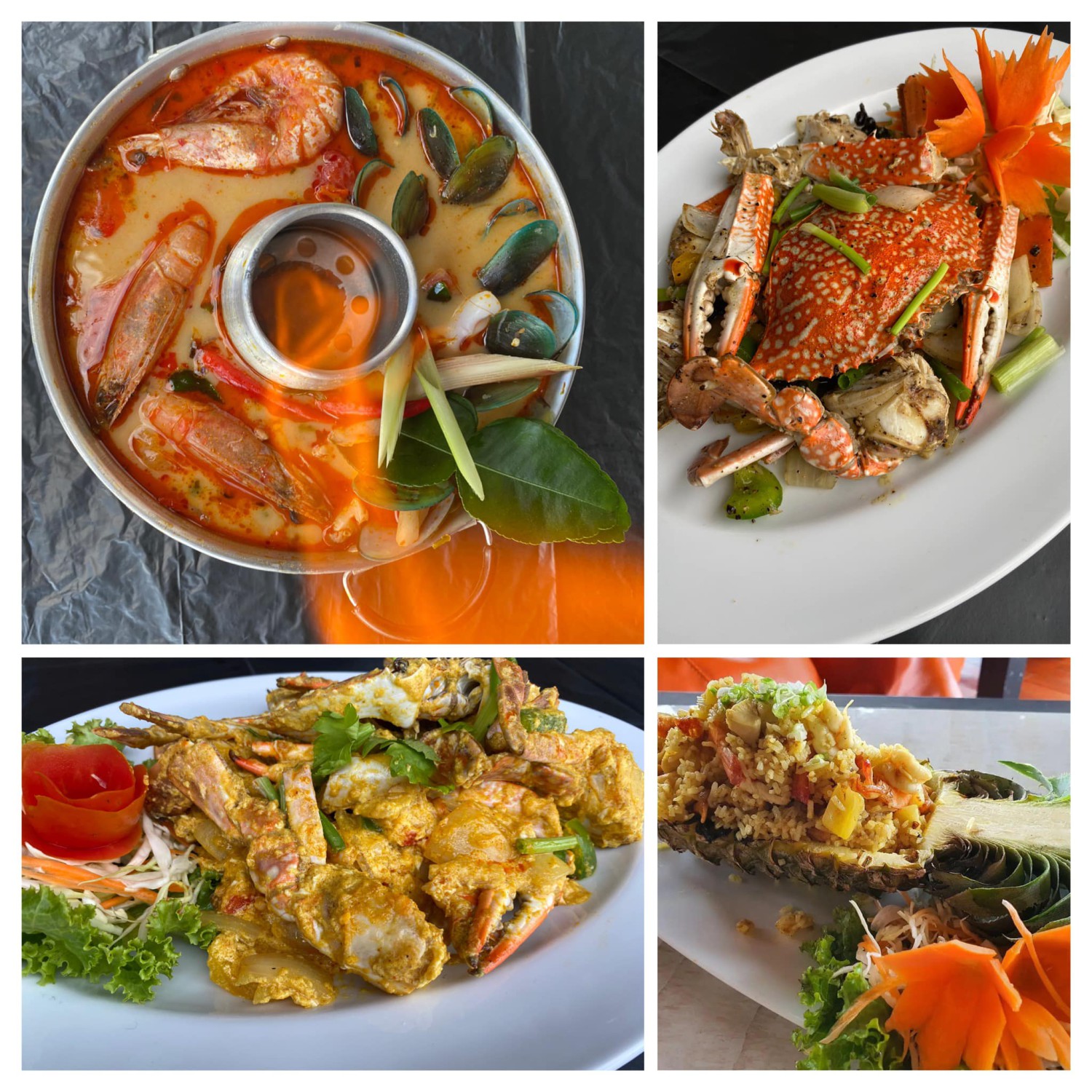 บ้านสวนลุงไข่, พี่เชษฐ์, Sawasdee-CuP Samui, ร้านอาหารข้าวหอม เกาะสมุย, ครัวชาวบ้าน, ท่าเรือสมุยซีฟู้ด, เสบียงเล, Mira Serene, โกเซ้ง เกาะสมุย, ครัวเสวยสมุย, The Roof Samui, มิสสมุย, Jam restaurant