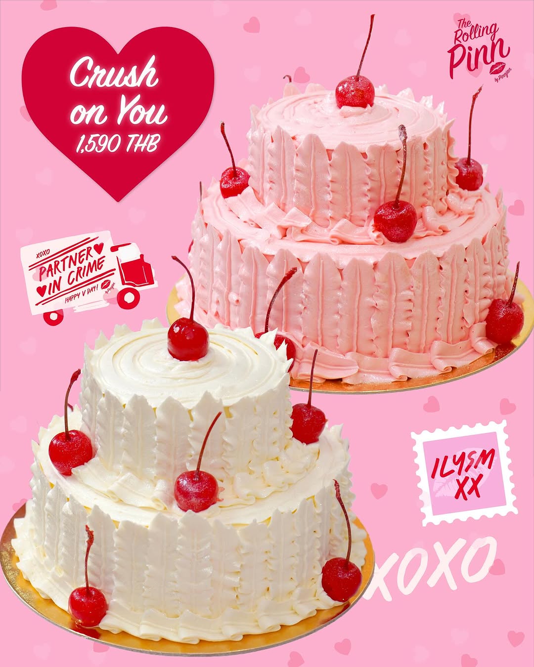 HOLIDAY PASTRY, The Rolling Pinn, Bake De Fleur, Sweet Me Bakery, PAUL Thailand, Radi, TWG Tea Salon, Cafe de Tu