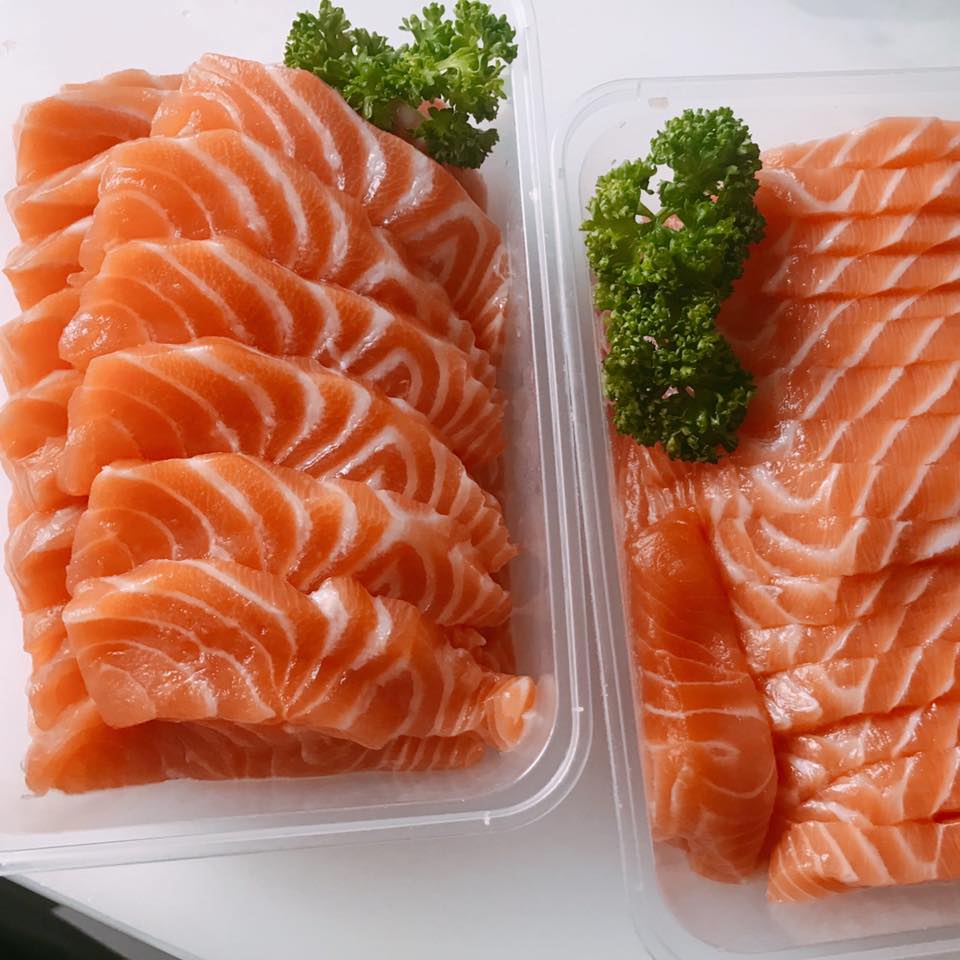 Salmon Cat, Yume plus sushi, ซูชิคุมะ ShuShi Kuma, จ่ามอส แซลม่อน ซีฟู๊ด, กินดิบ