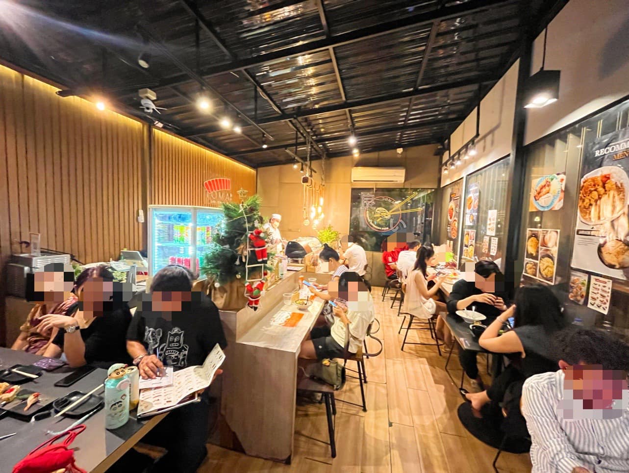 Jugemu, ข้าวปั้น, Sensei Ramen, SalmoniA, Masaru Sushi, TOMA sushi