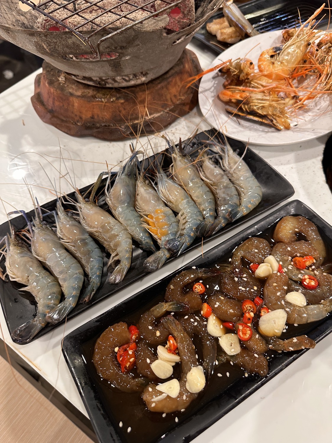 เป๋าตุงกุ้งย่าง, ติดมันส์ ศรีนครินทร์, อาป๋ากุ้งย่าง, สาขาสายไหม, ธนวัฒน์ ท.ฟู๊ด, BestBeef, นวลจันทร์ หมูกระทะ