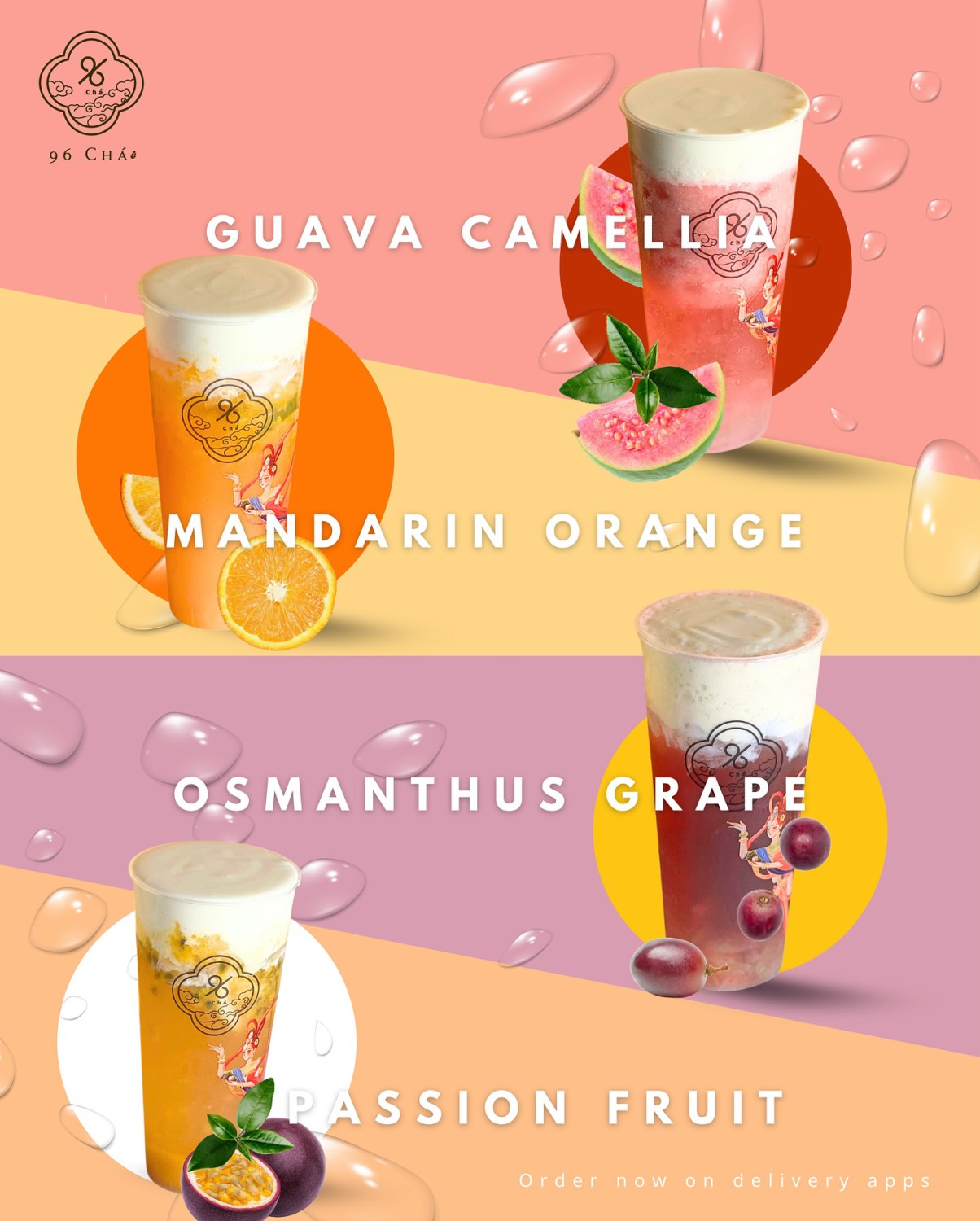Nose Tea Thailand, JIAN CHA Tea 见茶山 เจี้ยนชา , Olino Crepe &amp; Tea, Dakasi Thailand, 96 Chá, ME TEA สาขาอโศก, Pear Bubbletea, Refresh Fruit Tea, Naixue Tea Thailand, CHAPANDA Thailand, CHA i ENJOY Thailand